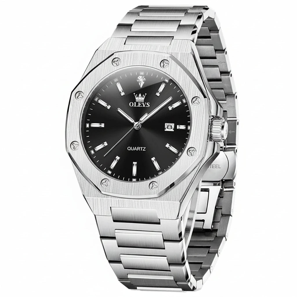 OLEVS 3613 Gold Quartz Watch