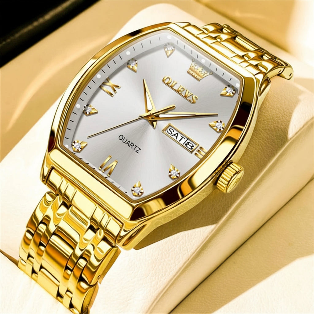 OLEVS 5528 Stainless Steel Watch - OLEVS