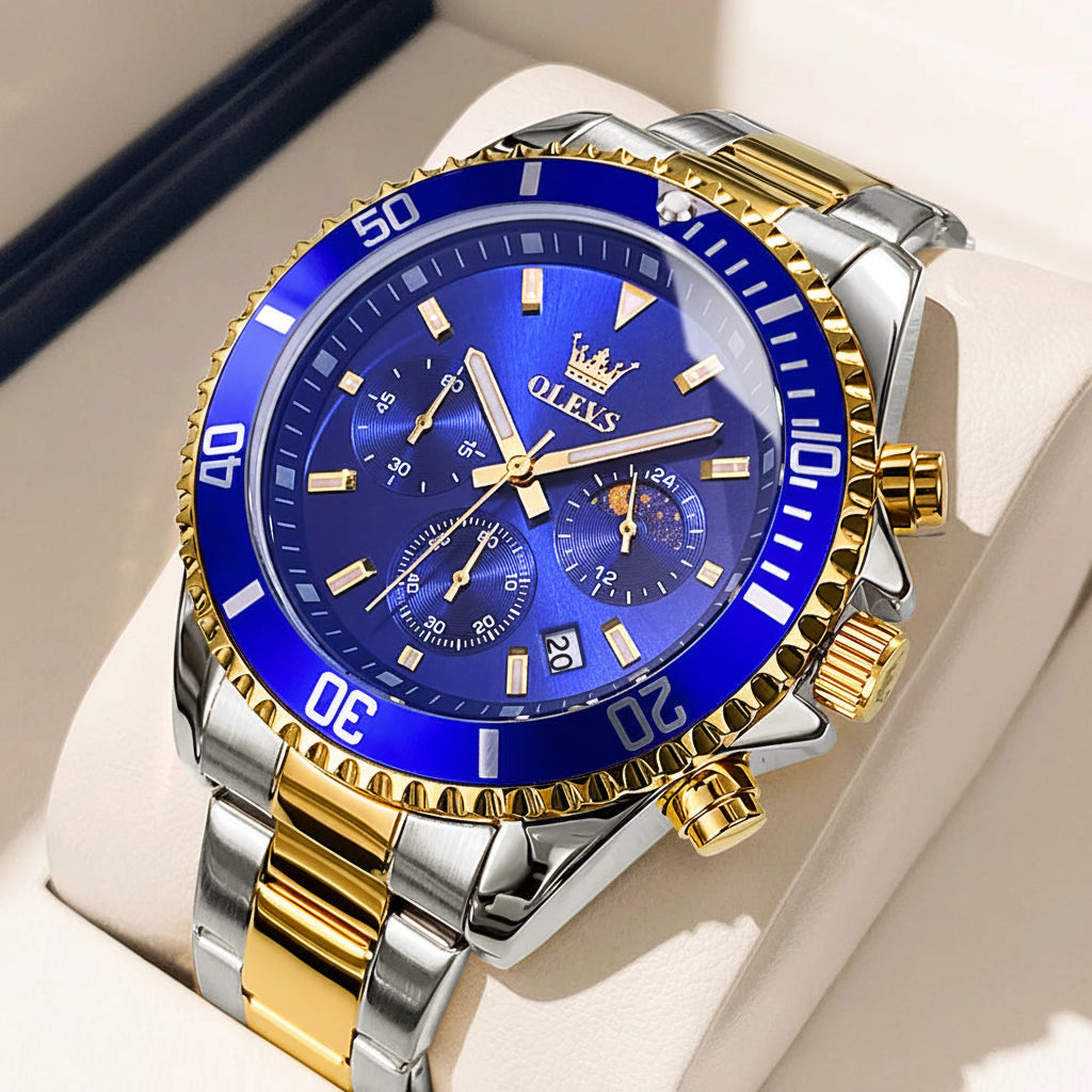 OLEVS 2870 Chronograph Quartz Mens Watch OLEVS