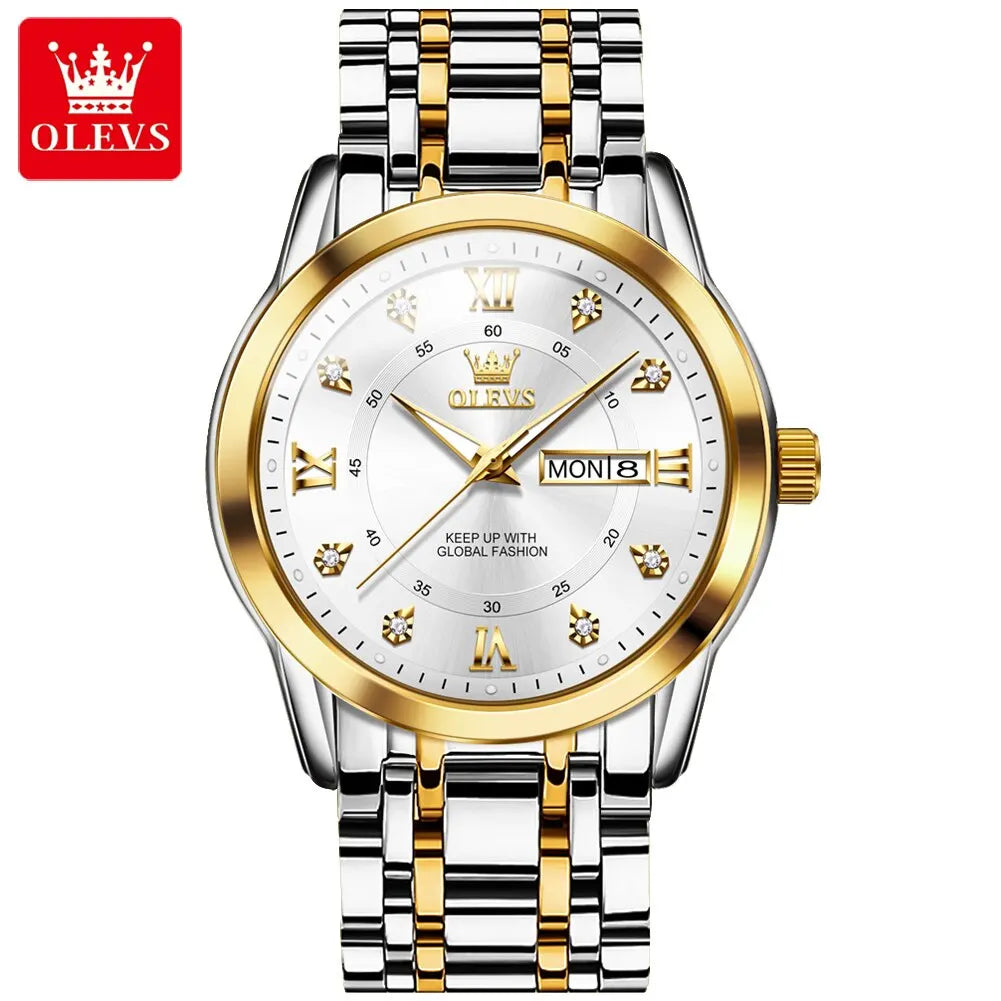 OLEVS 5513 Luxury Quartz Watch - OLEVS
