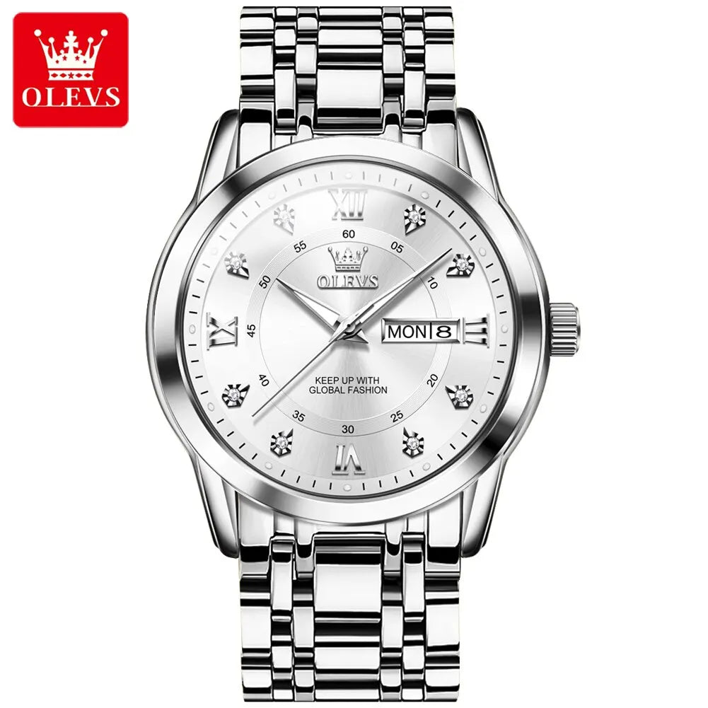OLEVS 5513 Luxury Quartz Watch - OLEVS