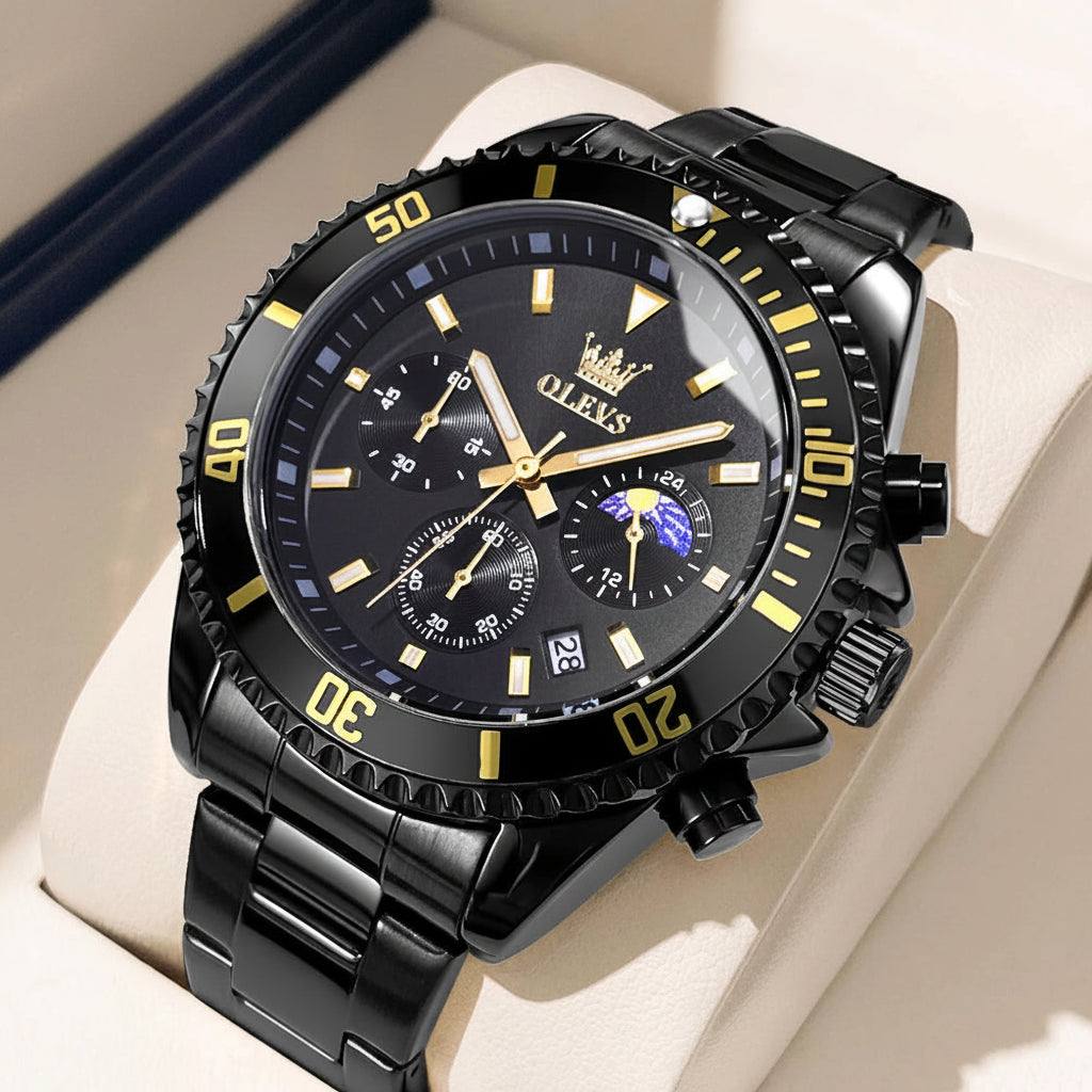 OLEVS 2870 Chronograph Quartz Mens Watch OLEVS