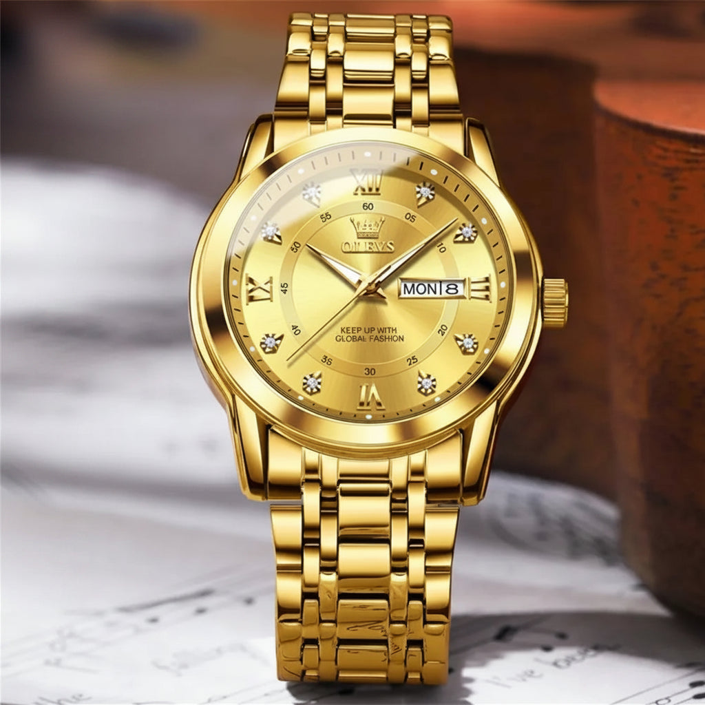 OLEVS 5513 Luxury Quartz Watch - OLEVS