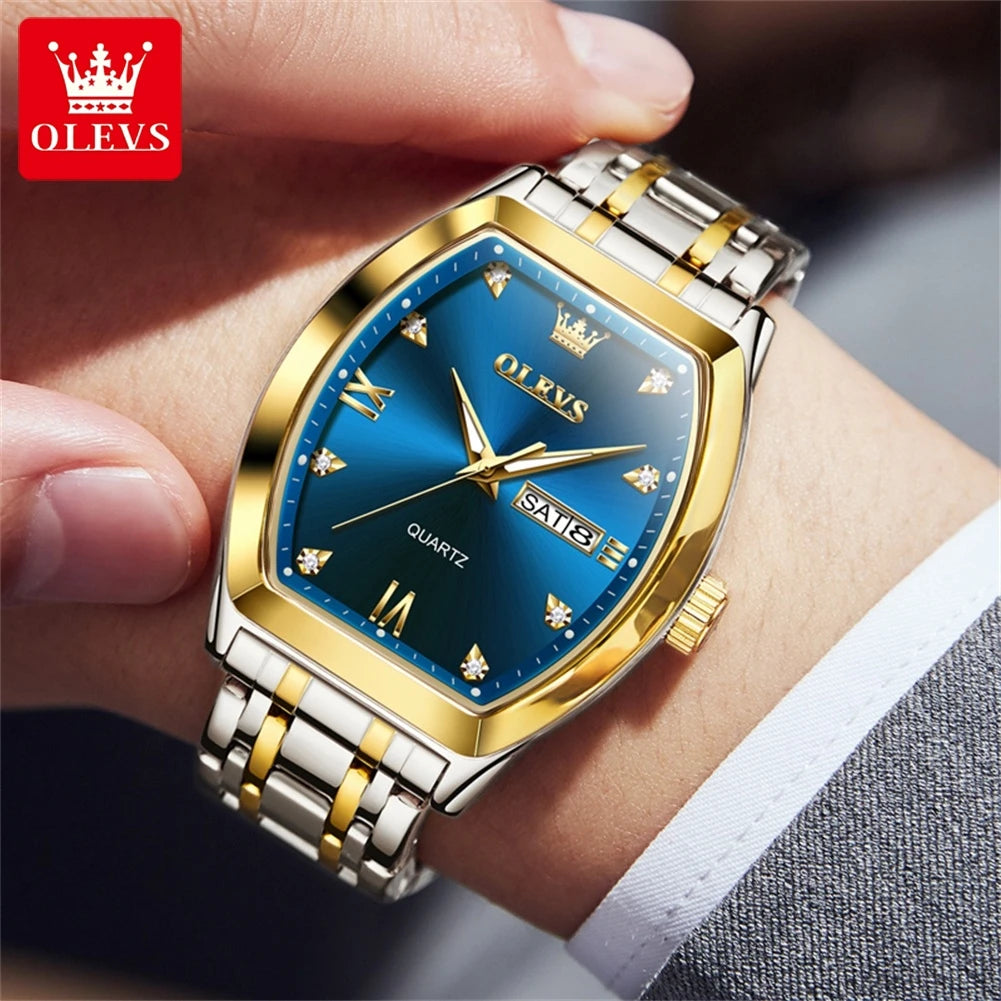 OLEVS 5528 Stainless Steel Watch - OLEVS