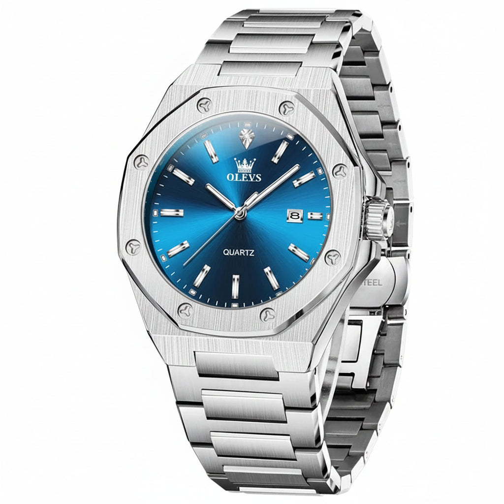 OLEVS 3613 Gold Quartz Watch