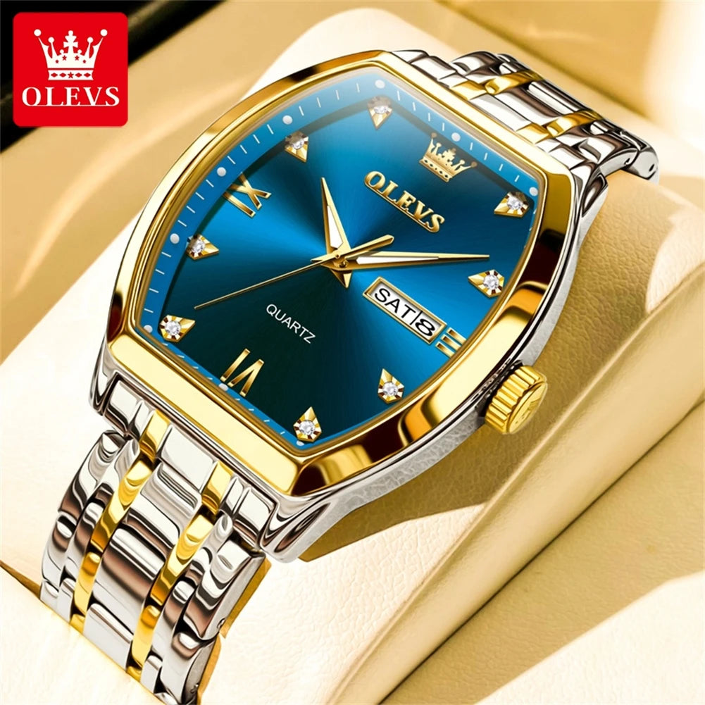 OLEVS 5528 Stainless Steel Watch - OLEVS