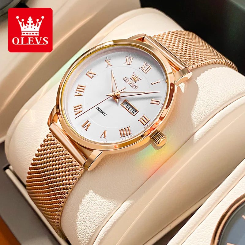 OLEVS 2920 Women's Watch Top Quality Stainless Steel - OLEVS