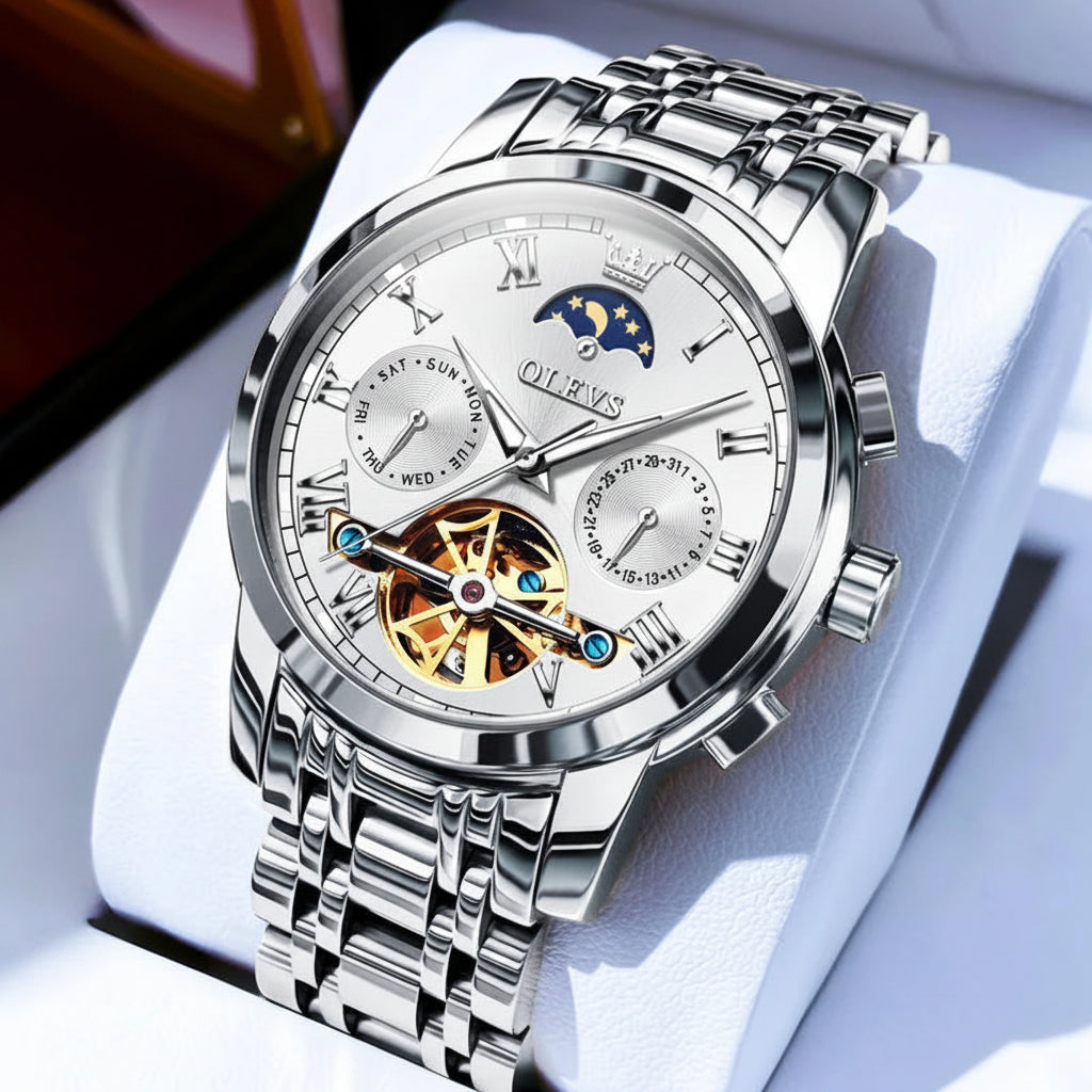 OLEVS 6617 Original Automatic Mechanical Watch - OLEVS