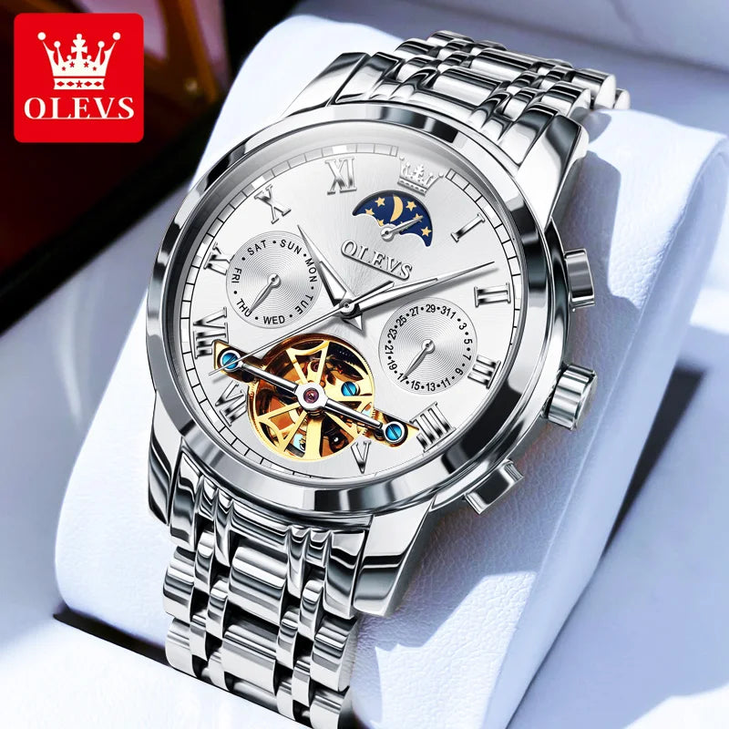 OLEVS 6617 Original Automatic Mechanical Watch - OLEVS