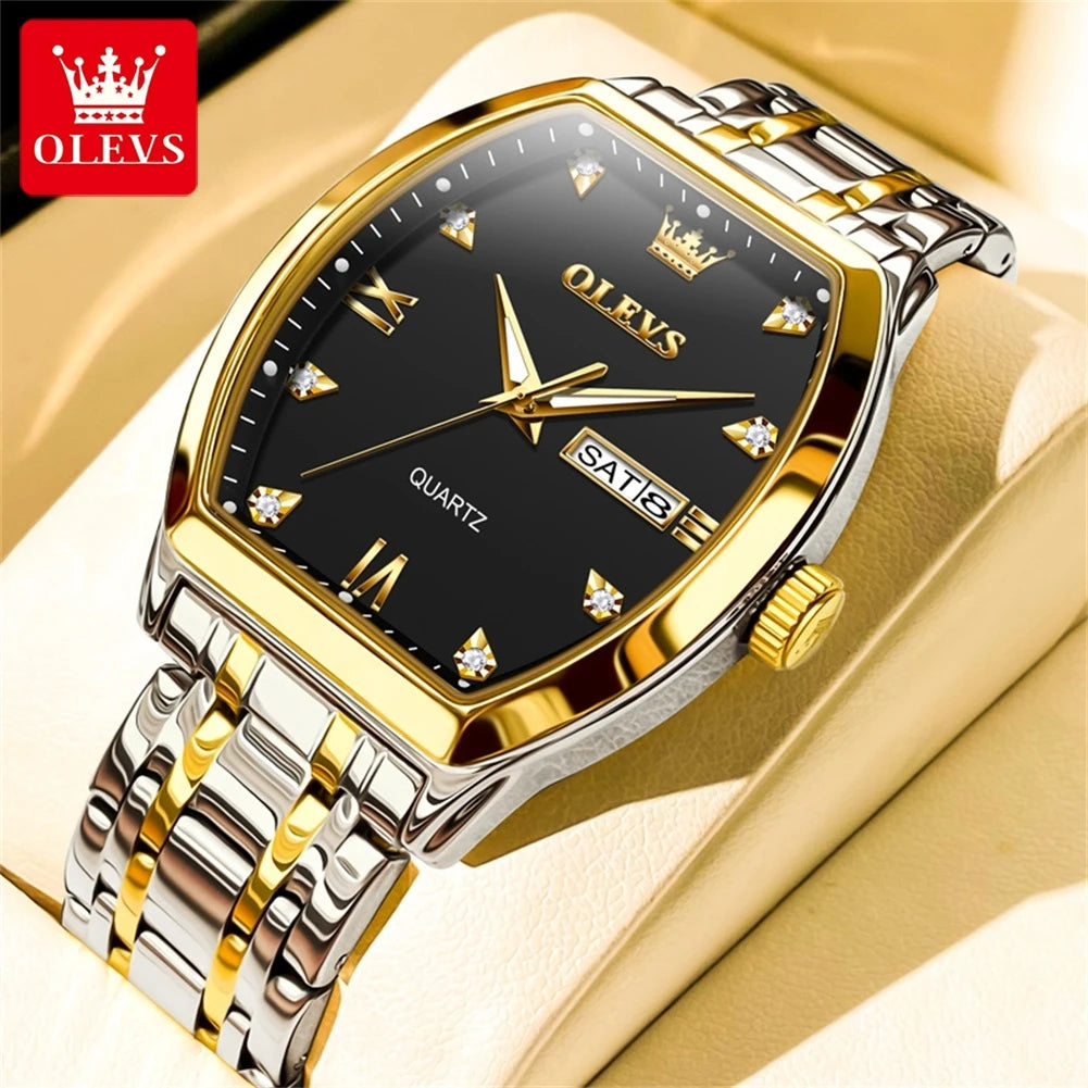 OLEVS 5528 Stainless Steel Watch - OLEVS