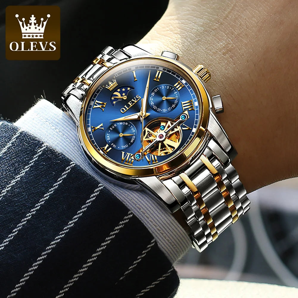 OLEVS 6617 Original Automatic Mechanical Watch - OLEVS