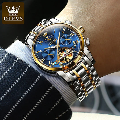 OLEVS 6617 Original Automatic Mechanical Watch - OLEVS
