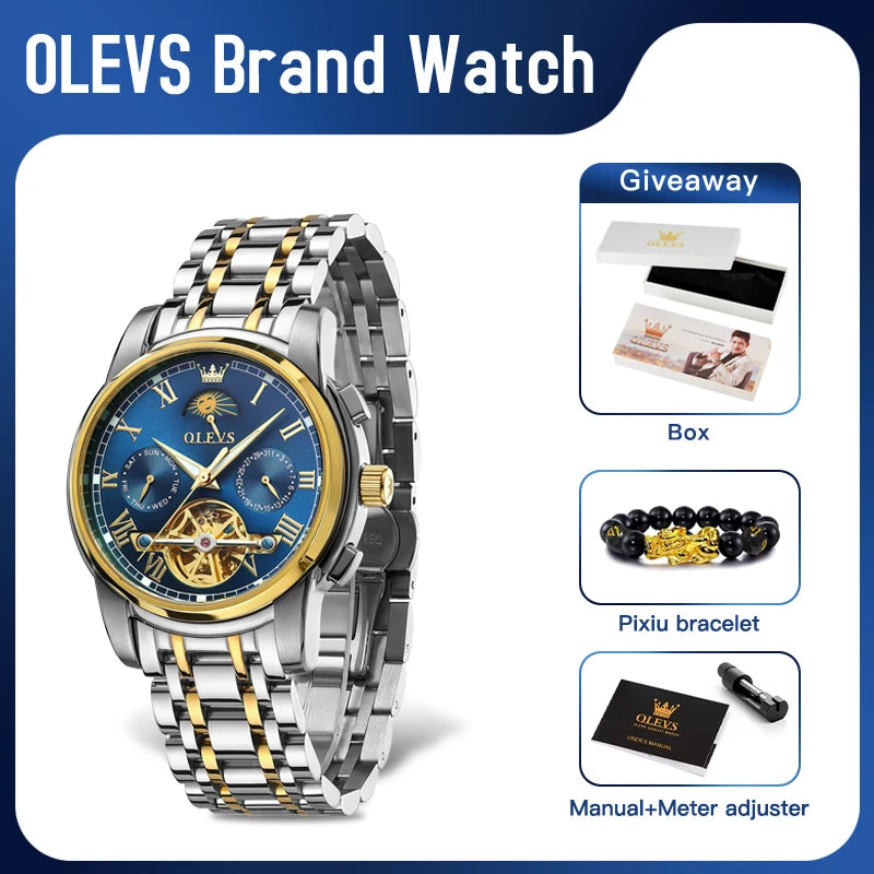 OLEVS 6617 Original Automatic Mechanical Watch - OLEVS