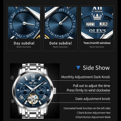 OLEVS 6701 Original Mechanical/Automatic - OLEVS