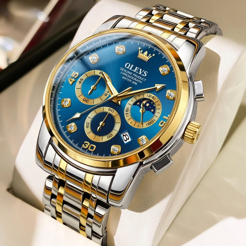 OLEVS 2889 Moon Phase Watch