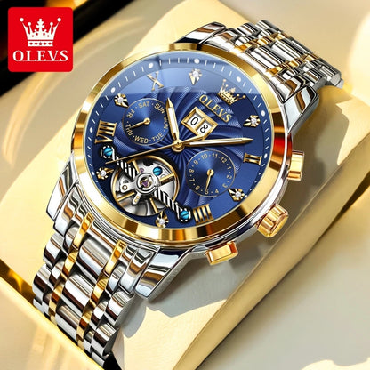 OLEVS 9910 Tourbillon Automatic Watch - OLEVS