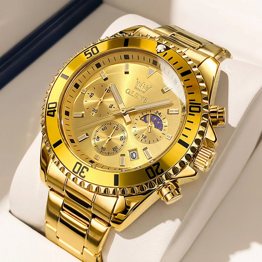 OLEVS 2870 Chronograph Quartz Mens Watch OLEVS