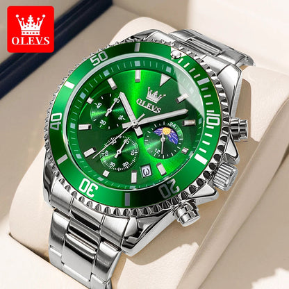 OLEVS 2870 Chronograph Quartz Mens Watch OLEVS