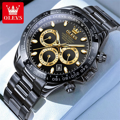 OLEVS 6638 Men's Automatic Mechanical Stainless Steel Watch OLEVS