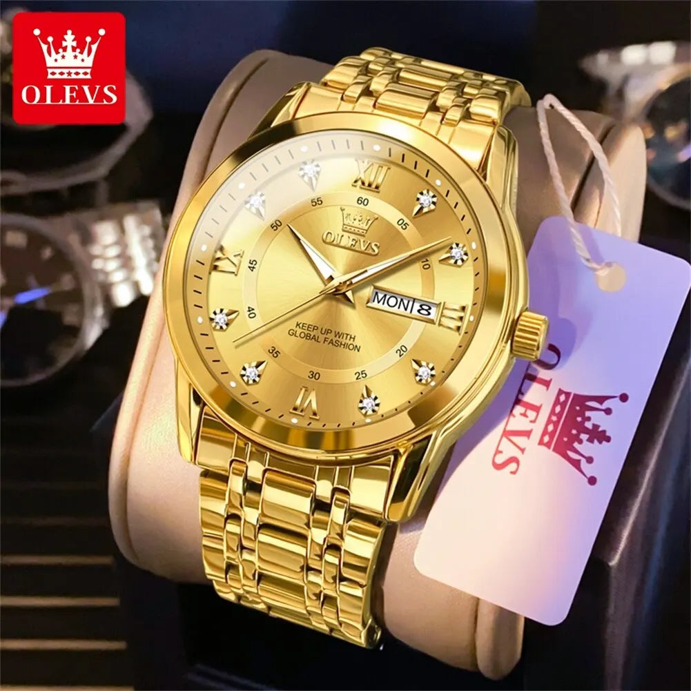 OLEVS 5513 Luxury Quartz Watch - OLEVS