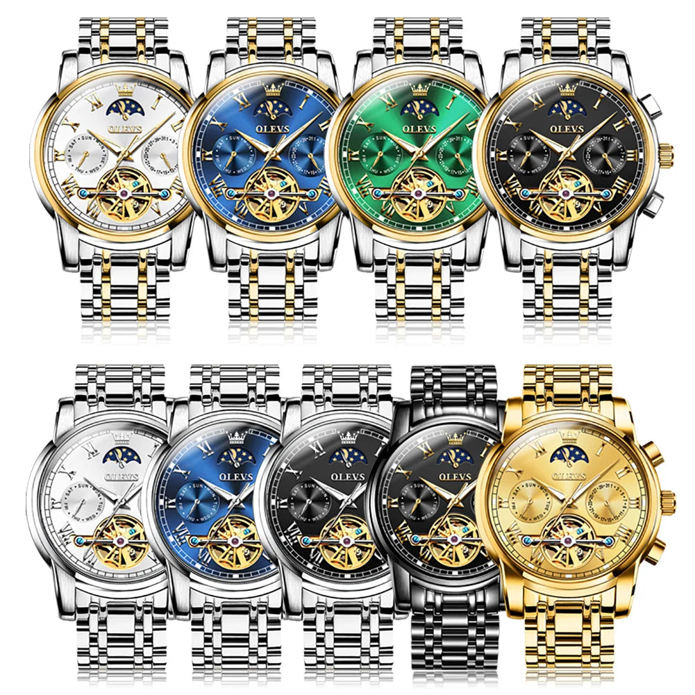 OLEVS 6617 Original Automatic Mechanical Watch - OLEVS