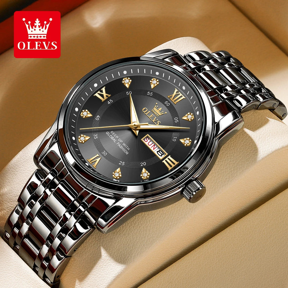OLEVS 5513 Exclusive Original Quartz Watch - OLEVS