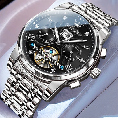 OLEVS 9910 Tourbillon Automatic Watch - OLEVS