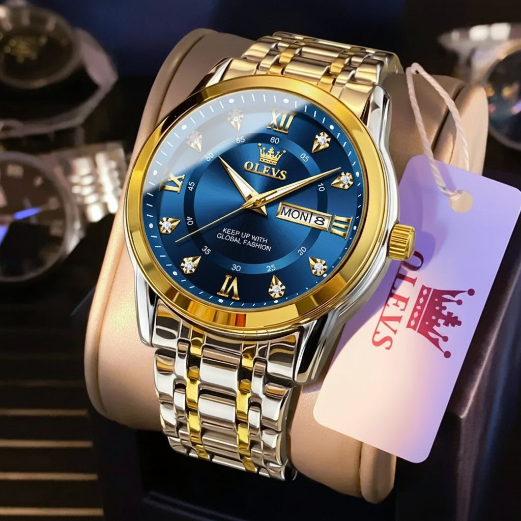 OLEVS 5513 Luxury Quartz Watch - OLEVS