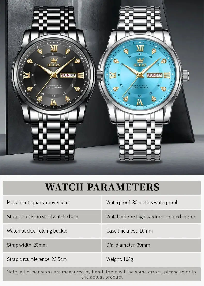 OLEVS 5513 Exclusive Original Quartz Watch - OLEVS