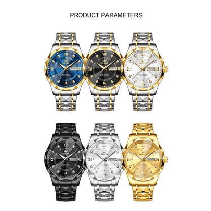OLEVS 5609 Mens Watch Original Quartz - OLEVS