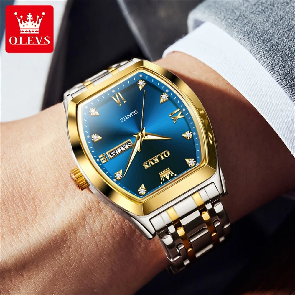 OLEVS 5528 Stainless Steel Watch - OLEVS