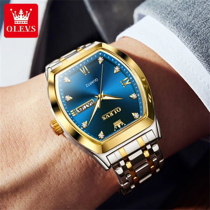 OLEVS 5528 Stainless Steel Watch - OLEVS