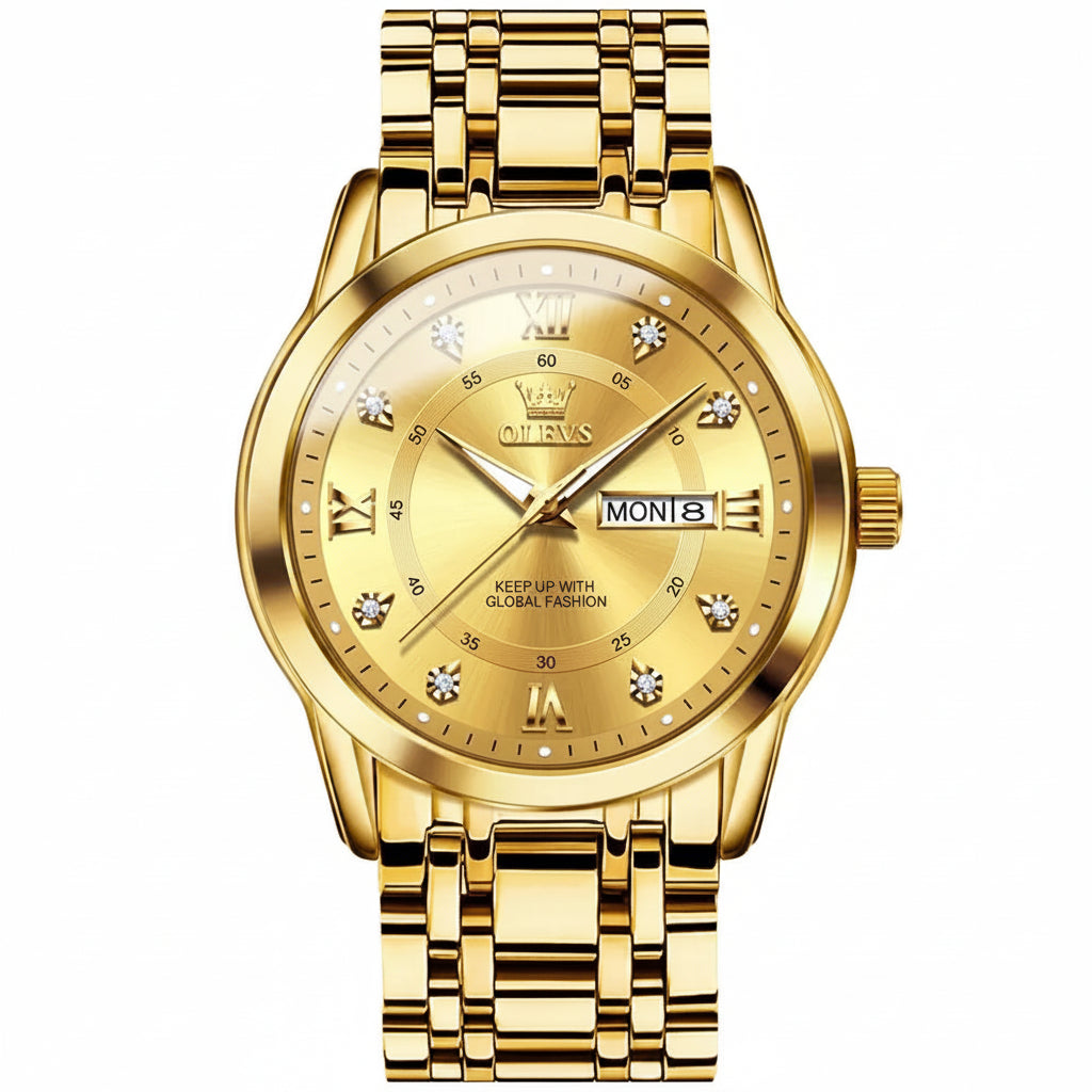 OLEVS 5513 Luxury Quartz Watch - OLEVS
