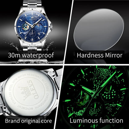 OELVS 5538 Chronograph Starry Sky - OLEVS
