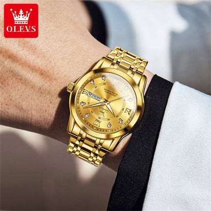 OLEVS 5513 Luxury Quartz Watch - OLEVS