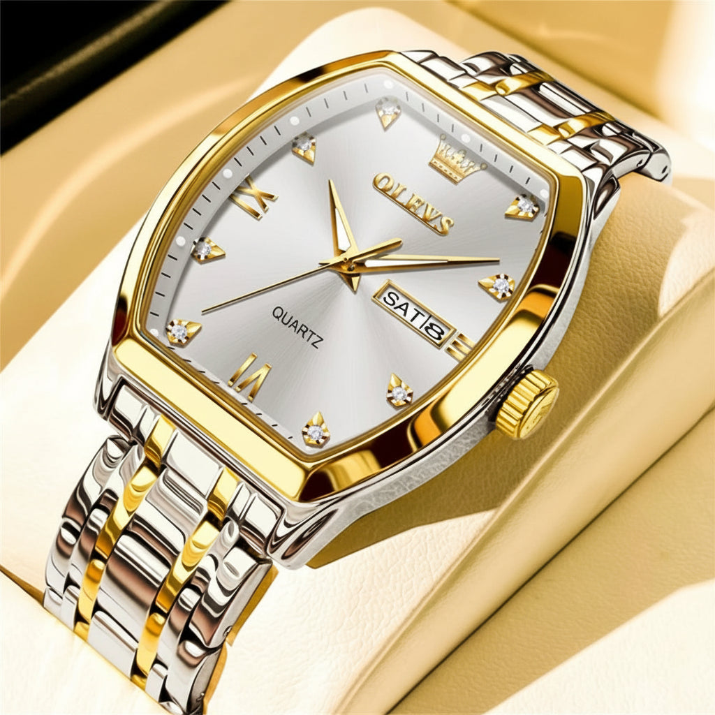 OLEVS 5528 Stainless Steel Watch - OLEVS